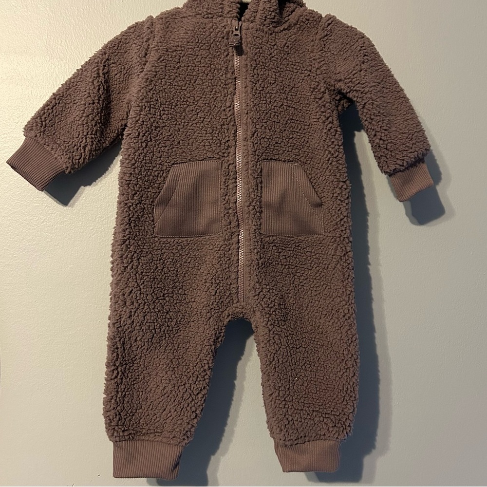 ❄️3/$15 Bundle & Save - Carter's Warm Brown Sherpa Footie